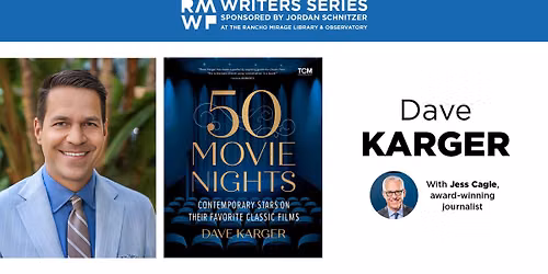 RMWF Writers Series Presents Dave Karger