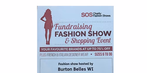 Fundraising fashion show & Shopping event