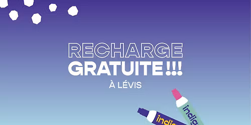 Recharge GRATUITE à Lévis! 🫧