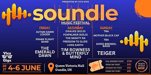 Soundle Music Festival June 4-6 2027