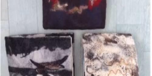 Wet Felted Book Cover Workshop