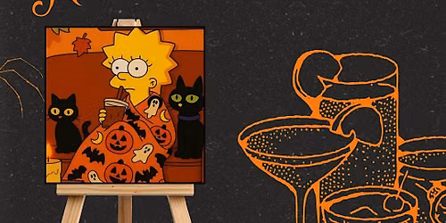 Throwback Halloween: Paint and Sip