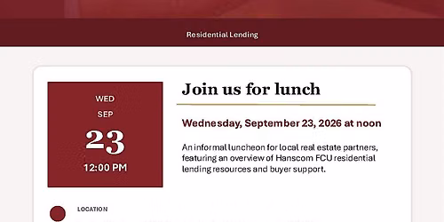 Hanscom FCU Residential Lending