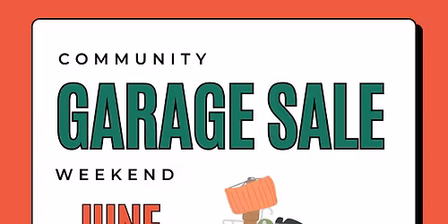 North Freedom & Rock Springs Community Garage Sale Weeked!