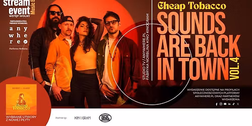 Koncert | Sounds Are Back In Town | Vol 4 | Cheap Tobacco