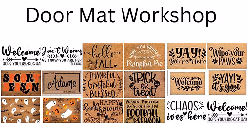 Leavenworth Door Mat Workshop Saturday November 15 @ 10:30AM