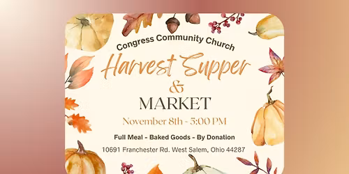 Harvest Supper & Market