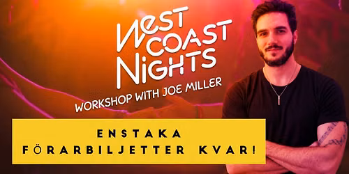 WORKSHOP med Joe Miller och socialdans