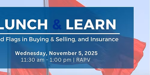 Red Flags in Buying & Selling, and Insurance