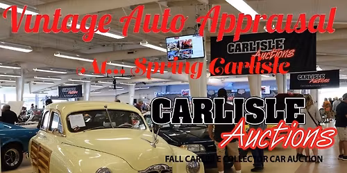 Vintage Auto Appraisal at the 2026 Carlisle Collectible Car Auction 