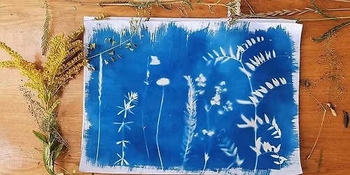 Cyanotypes with Raka Kingsland