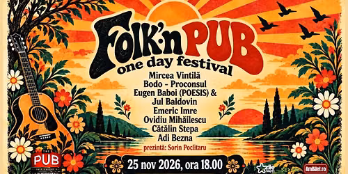 FOLK'n PUB - O SEAR\u0102. O SCEN\u0102. O POVESTE. \ud83c\udfb6