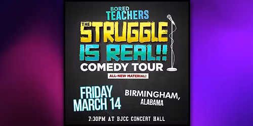 Bored Teachers Comedy Tour