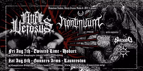 ATRA VETOSUS \/ NONTINUUM (Melb) LIVE IN LAUNCESTON