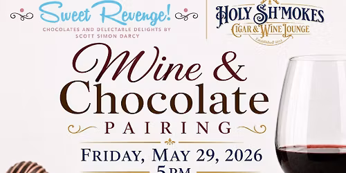 Wine & Chocolate Pairing