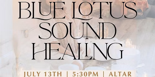 Community Sound Healing