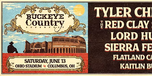 Buckeye Country Superfest with Tyler Childers, The Red Clay Strays and many more!