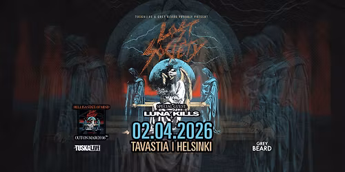 TuskaLive: LOST SOCIETY, 2.4.2026, Tavastia, Helsinki