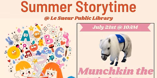 Summer Storytime: Munchkin the Mini Horse