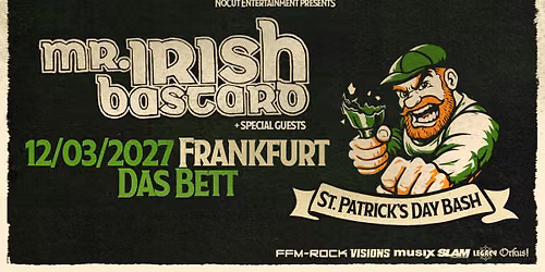 Mr. Irish Bastard - St. Patrick's Day Bash 2027 - Frankfurt