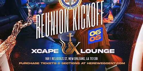 LANDRY WALKER REUNION KICKOFF @ XCAPE LOUNGE JUNE 5,2026