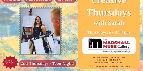 Creative Thursdays with Sarah!