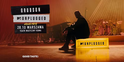 Grubson MTV Unplugged \/ Warszawa \/ NOWA DATA