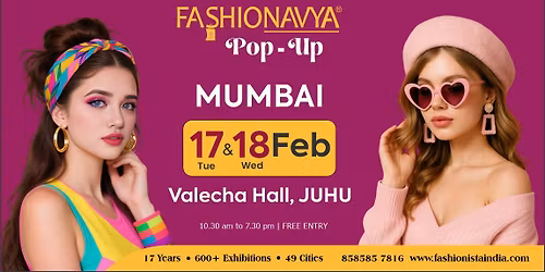 Fashionavya Mumbai Pop Up Exhibition 