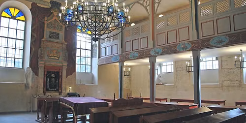 Zwiedzanie Synagogi Kupa i storytelling o Purim.