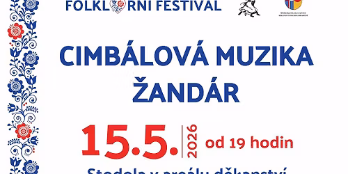 Koncert cimb\u00e1lov\u00e9 muziky \u017dand\u00e1r z Prahy