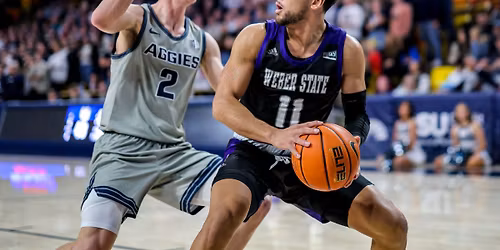 Weber State Wildcats at Utah State Aggies Mens Basketball at Dee Glen Smith Spectrum