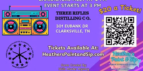 Killer Throwback - 1980s Inspired Interactive Murder Mystery