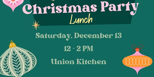 Women\u2019s Ministry Christmas Party Lunch