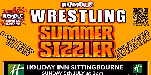 Rumble Wrestling comes to Sittingbourne 2026 Tour