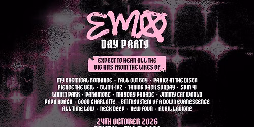 Elder Emo Day Party at The Fleece, Bristol - Sat 24th Oct 2026
