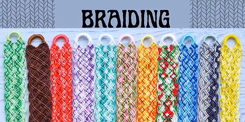 Park Palette Art Class: Braiding