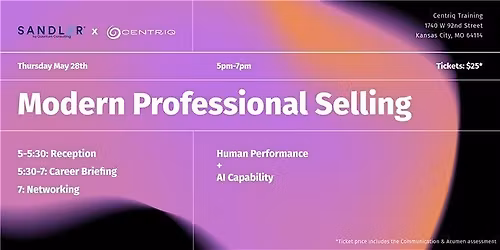 Modern Professional Selling: Human Performance + AI Capability