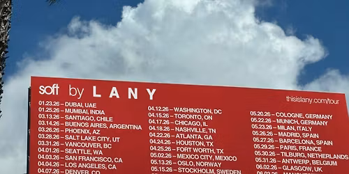 LANY Stockholm Tickets