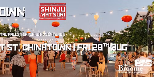 Shinju Matsuri Chinatown Feast presented by HORIZONTAL FALLS SEAPLANE ADVENTURES