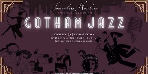 GOTHAM JAZZ: Hot Toddies Jazz Band (Aug 26th)