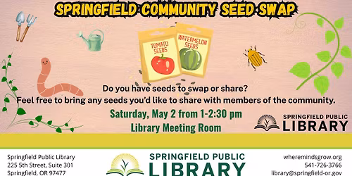 Springfield Community Seed Swap