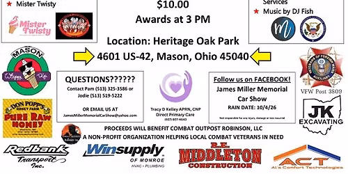 7th Annual James Miller Memorial Car Show