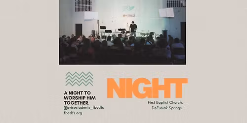 Community Night of Worship \u2728