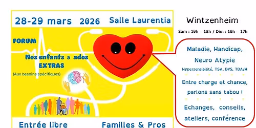 Forum Nos enfants et ados EXTRAS (Hand, TND, maladies...)
