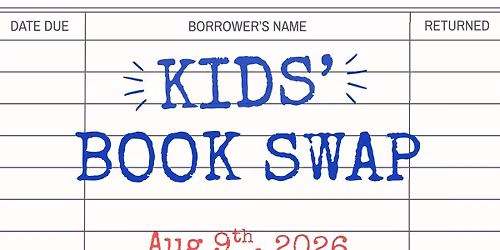 Kids' Book Swap