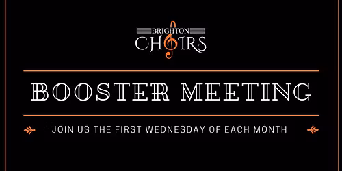 Brighton Choirs Boosters Meeting