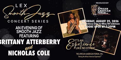 LEX Smooth Jazz Concert Series