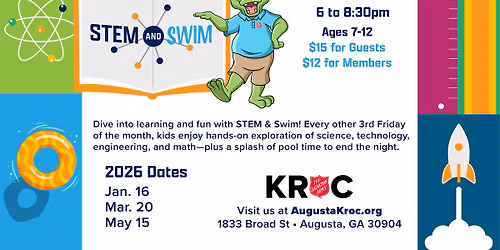 STEM and Swim at The Kroc Center