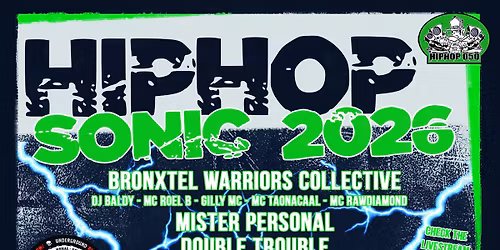 HIPHOPSONIC 2026 (the real underground event van groningen)
