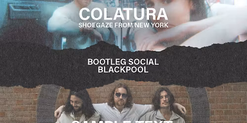 Colatura + Sample Text + Coltranes